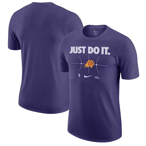 Men's Phoenix Suns Purple Just Do It T-Shirt,We sell and wholesale Men's Phoenix Suns Purple Just Do It T-Shirt on line form chian!